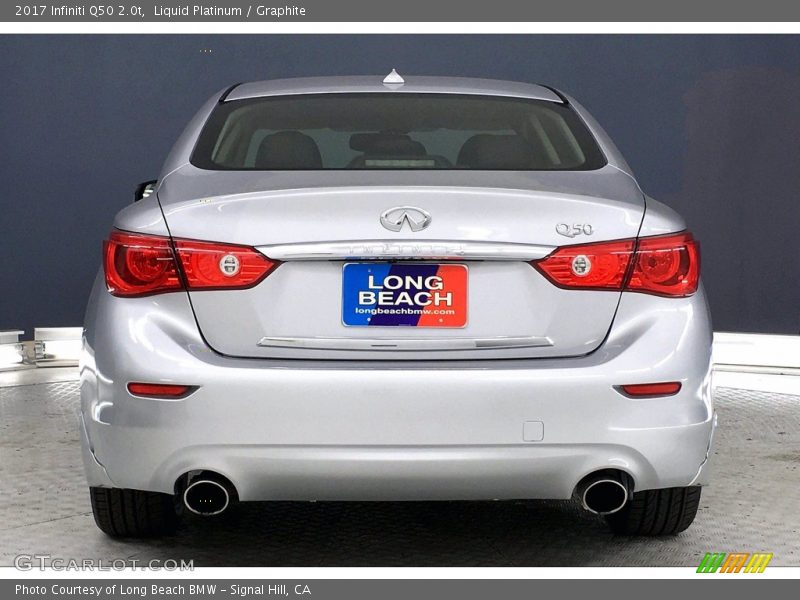 Liquid Platinum / Graphite 2017 Infiniti Q50 2.0t