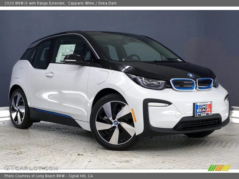 Capparis White / Deka Dark 2020 BMW i3 with Range Extender