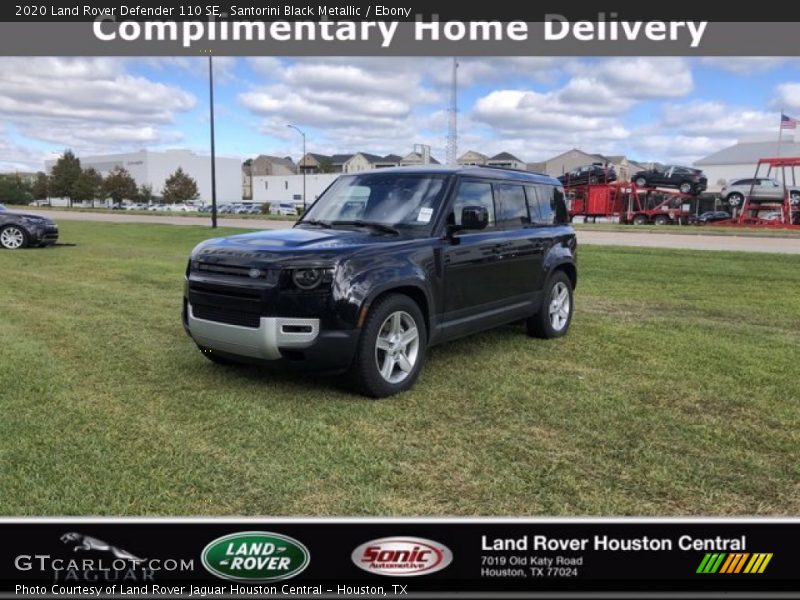 Santorini Black Metallic / Ebony 2020 Land Rover Defender 110 SE