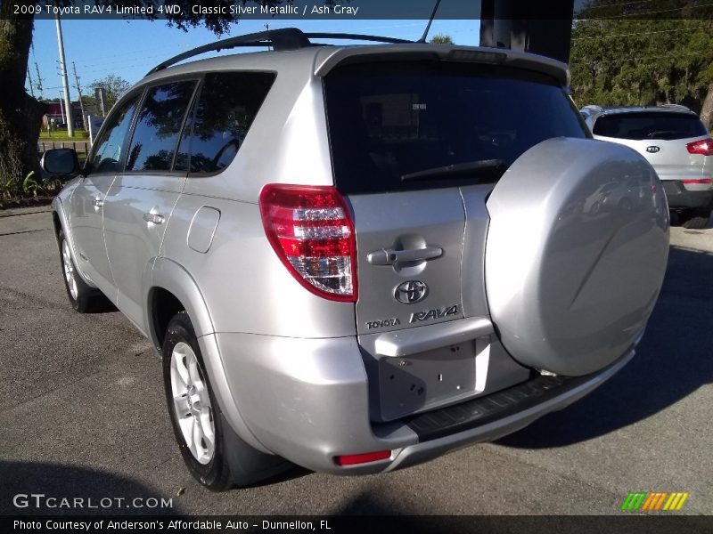 Classic Silver Metallic / Ash Gray 2009 Toyota RAV4 Limited 4WD