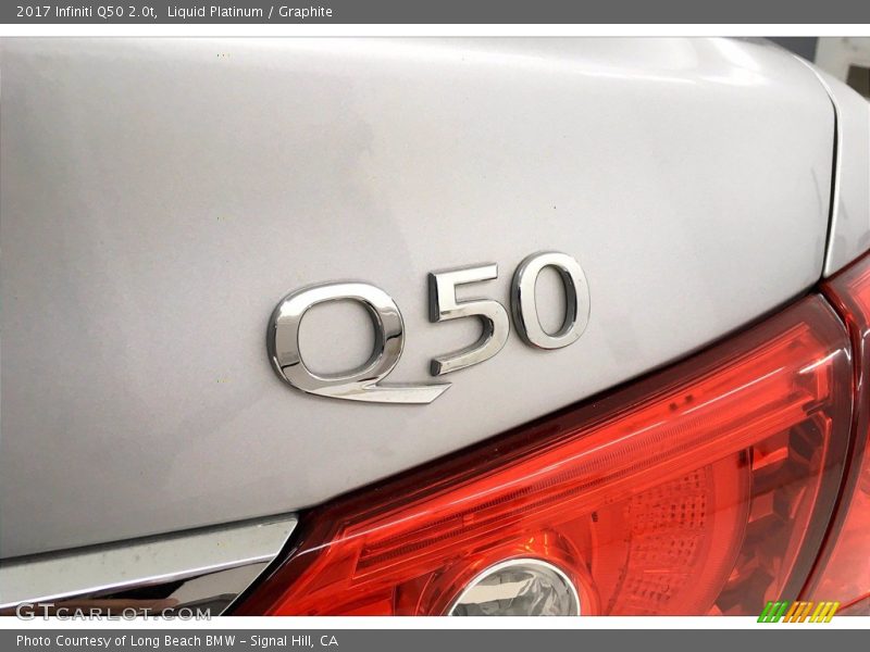  2017 Q50 2.0t Logo