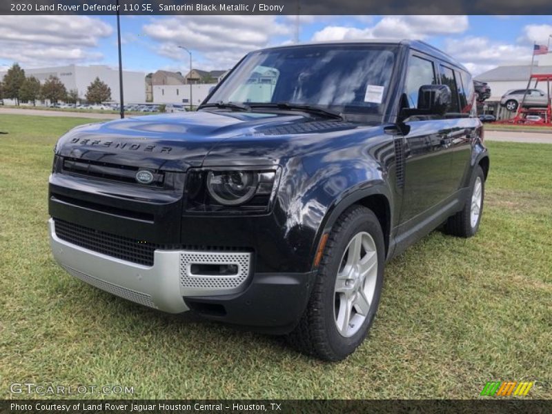Santorini Black Metallic / Ebony 2020 Land Rover Defender 110 SE