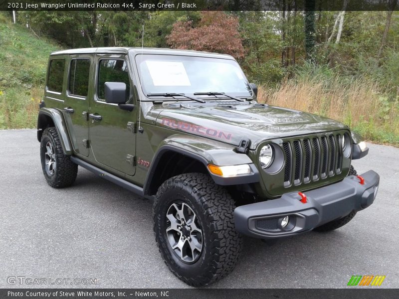  2021 Wrangler Unlimited Rubicon 4x4 Sarge Green