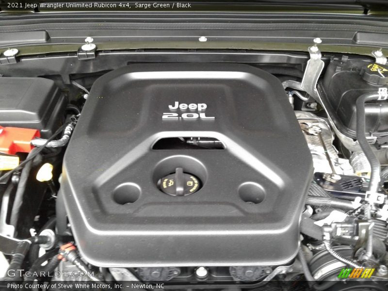  2021 Wrangler Unlimited Rubicon 4x4 Engine - 2.0 Liter Turbocharged DOHC 16-Valve VVT 4 Cylinder