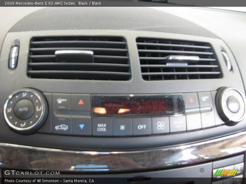 Black / Black 2009 Mercedes-Benz E 63 AMG Sedan
