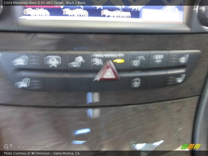 Black / Black 2009 Mercedes-Benz E 63 AMG Sedan