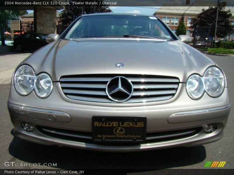 Pewter Metallic / Charcoal 2004 Mercedes-Benz CLK 320 Coupe