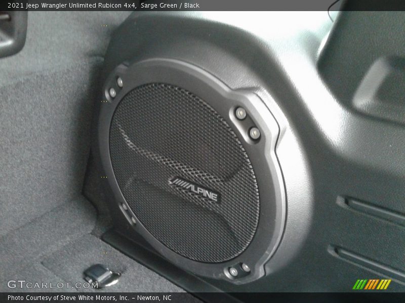 Audio System of 2021 Wrangler Unlimited Rubicon 4x4