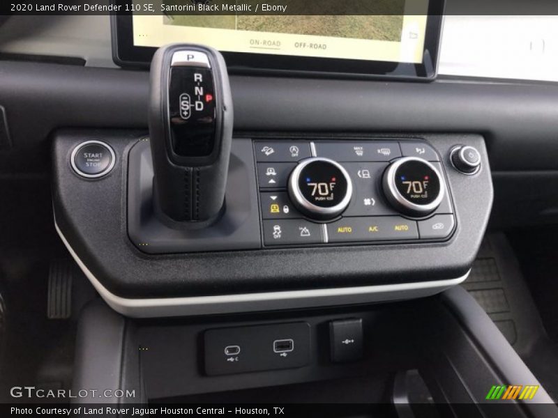 Santorini Black Metallic / Ebony 2020 Land Rover Defender 110 SE