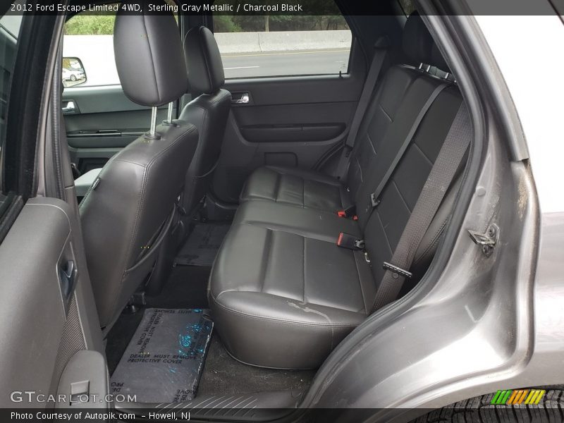 Sterling Gray Metallic / Charcoal Black 2012 Ford Escape Limited 4WD