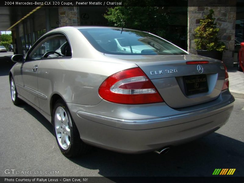 Pewter Metallic / Charcoal 2004 Mercedes-Benz CLK 320 Coupe