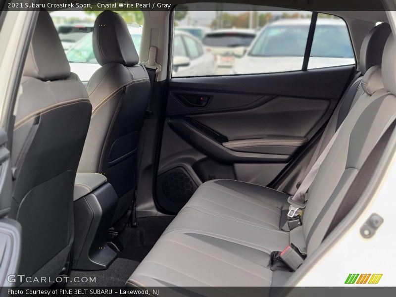 Rear Seat of 2021 Crosstrek Sport