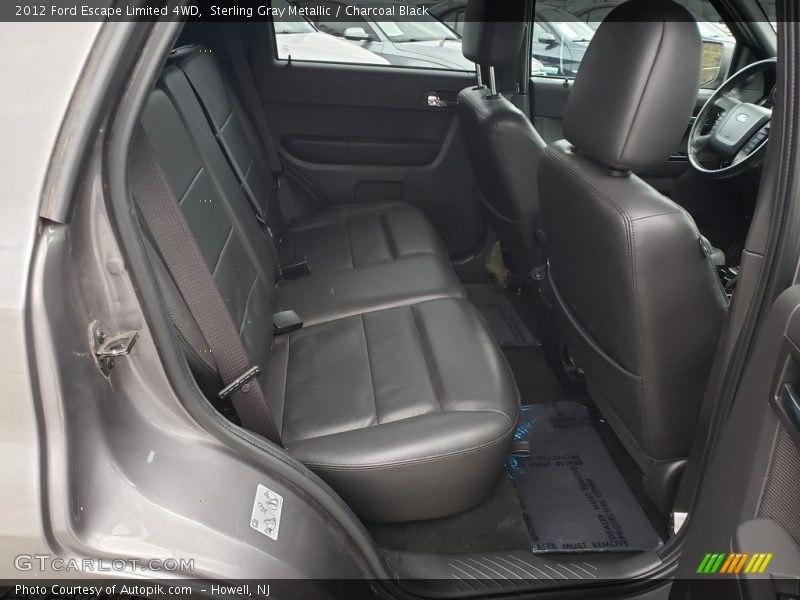 Sterling Gray Metallic / Charcoal Black 2012 Ford Escape Limited 4WD