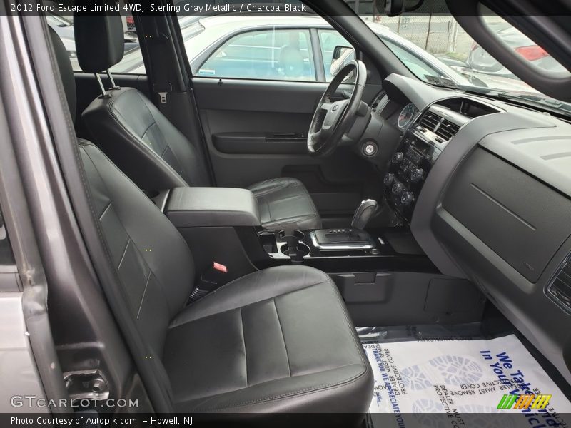 Sterling Gray Metallic / Charcoal Black 2012 Ford Escape Limited 4WD