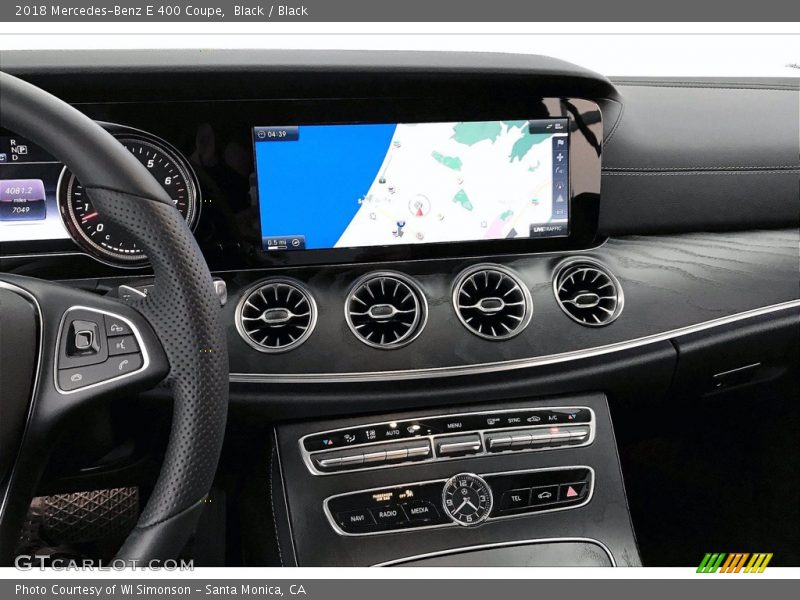 Black / Black 2018 Mercedes-Benz E 400 Coupe