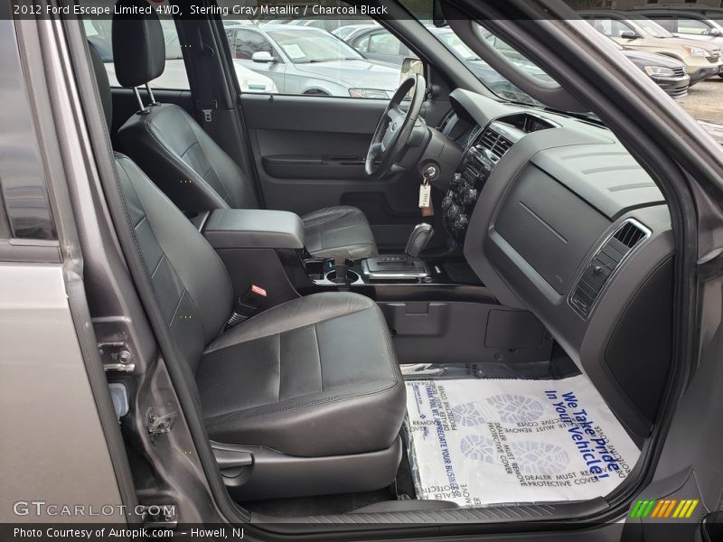 Sterling Gray Metallic / Charcoal Black 2012 Ford Escape Limited 4WD