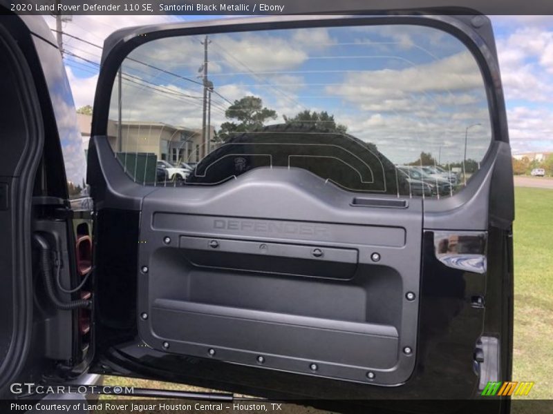 Santorini Black Metallic / Ebony 2020 Land Rover Defender 110 SE
