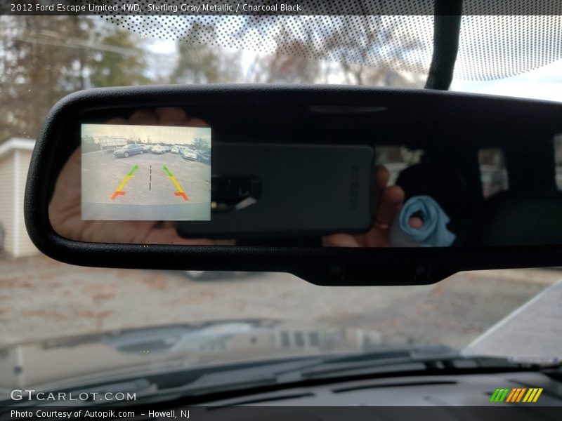 Sterling Gray Metallic / Charcoal Black 2012 Ford Escape Limited 4WD