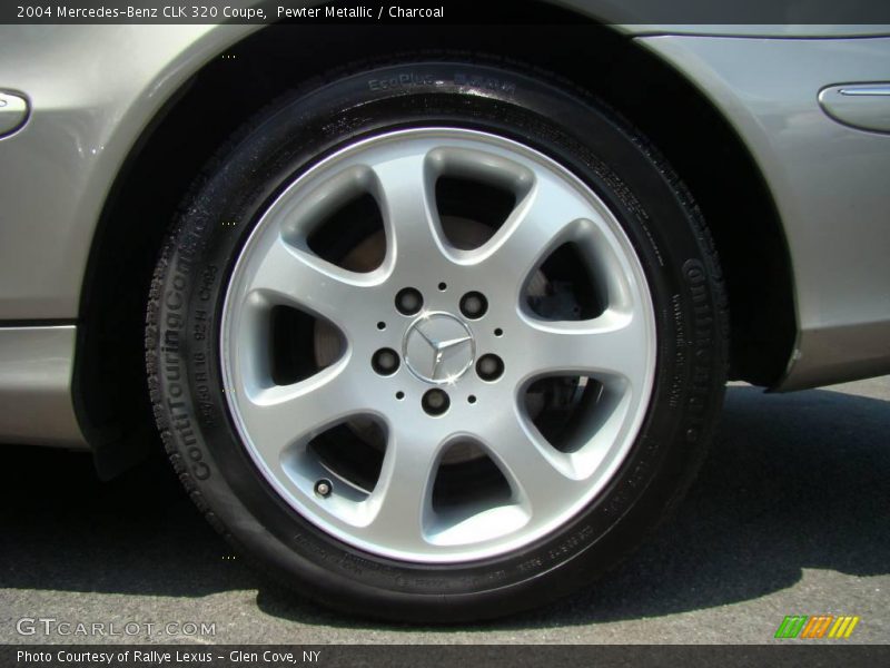 Pewter Metallic / Charcoal 2004 Mercedes-Benz CLK 320 Coupe