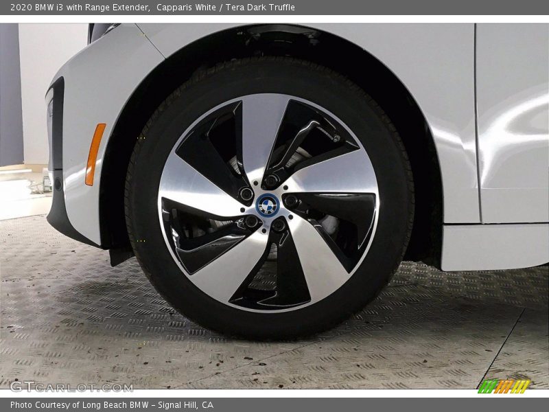 Capparis White / Tera Dark Truffle 2020 BMW i3 with Range Extender