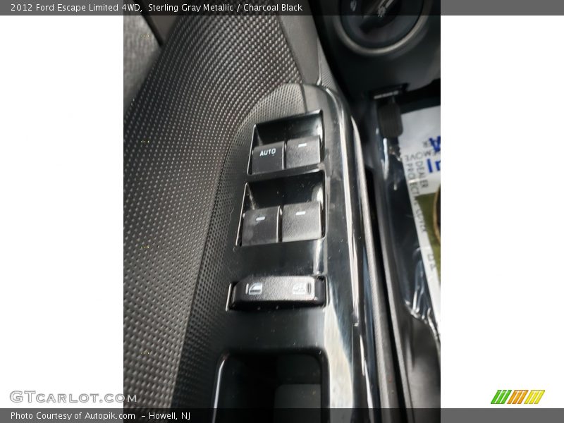 Sterling Gray Metallic / Charcoal Black 2012 Ford Escape Limited 4WD