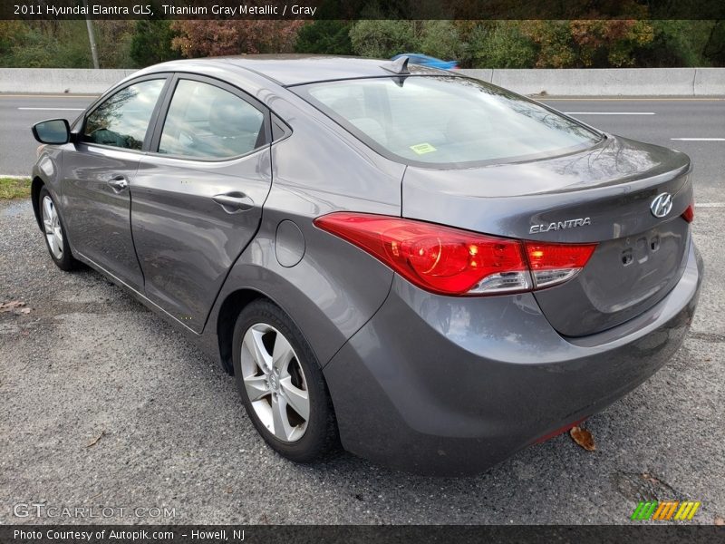 Titanium Gray Metallic / Gray 2011 Hyundai Elantra GLS