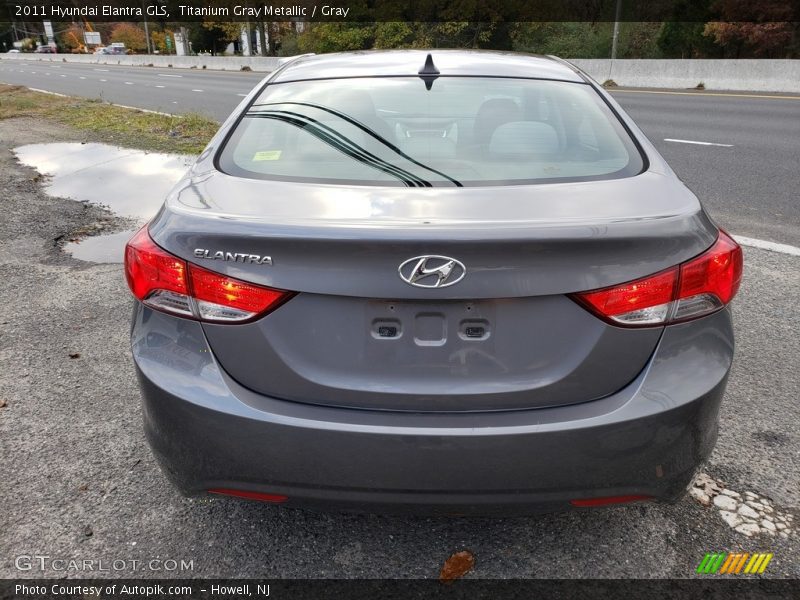 Titanium Gray Metallic / Gray 2011 Hyundai Elantra GLS