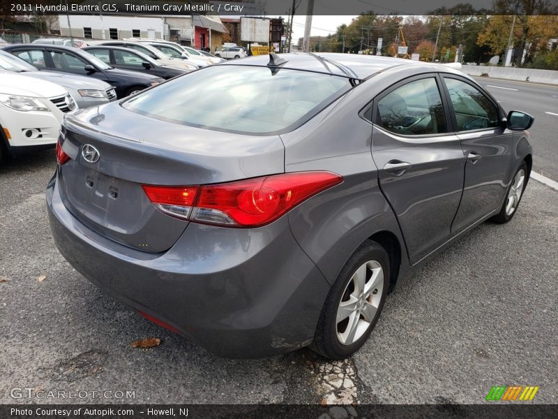 Titanium Gray Metallic / Gray 2011 Hyundai Elantra GLS