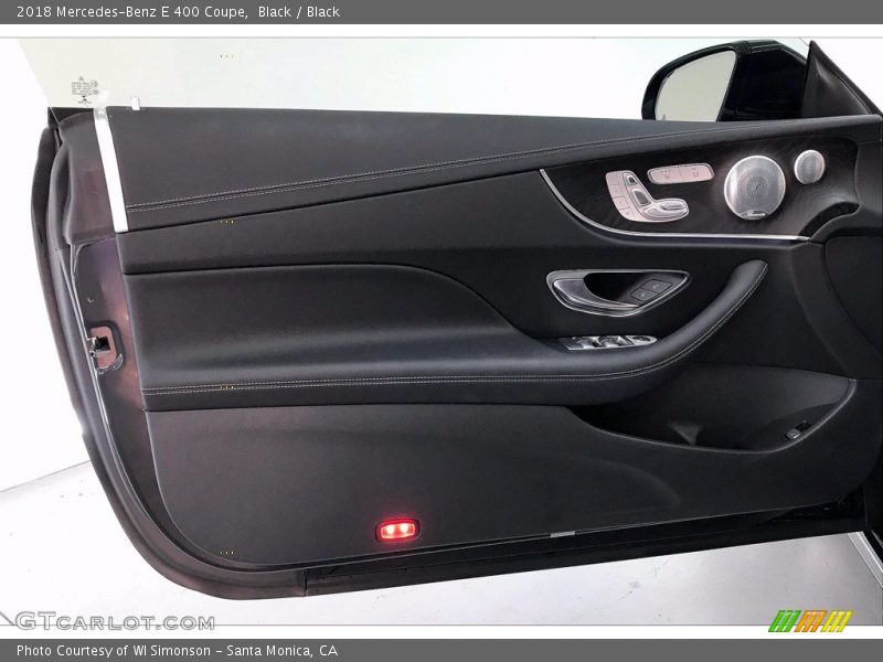 Black / Black 2018 Mercedes-Benz E 400 Coupe