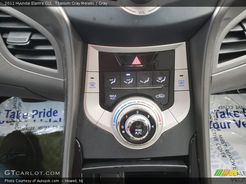 Titanium Gray Metallic / Gray 2011 Hyundai Elantra GLS