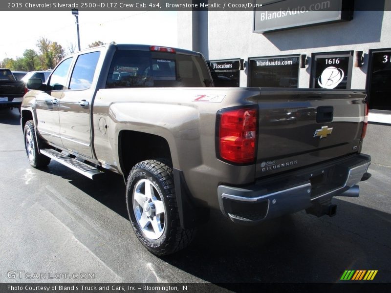 Brownstone Metallic / Cocoa/Dune 2015 Chevrolet Silverado 2500HD LTZ Crew Cab 4x4