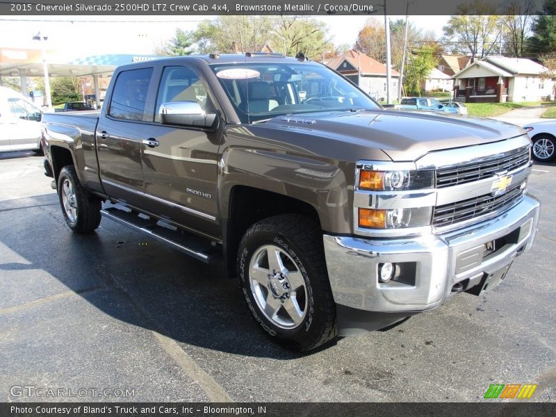 Brownstone Metallic / Cocoa/Dune 2015 Chevrolet Silverado 2500HD LTZ Crew Cab 4x4