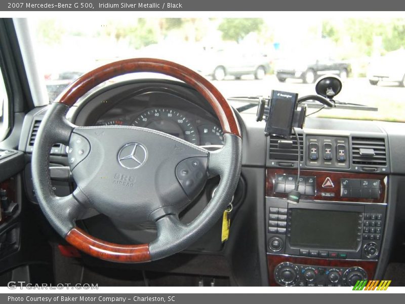 Iridium Silver Metallic / Black 2007 Mercedes-Benz G 500