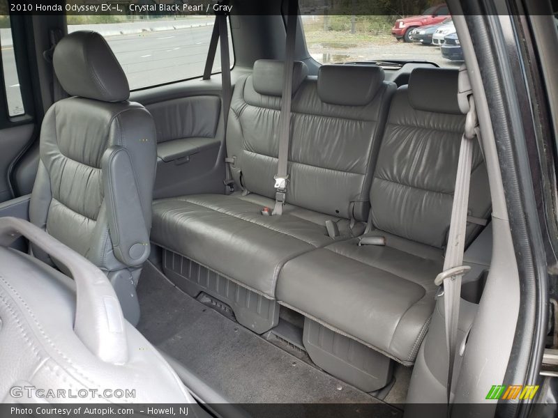 Crystal Black Pearl / Gray 2010 Honda Odyssey EX-L