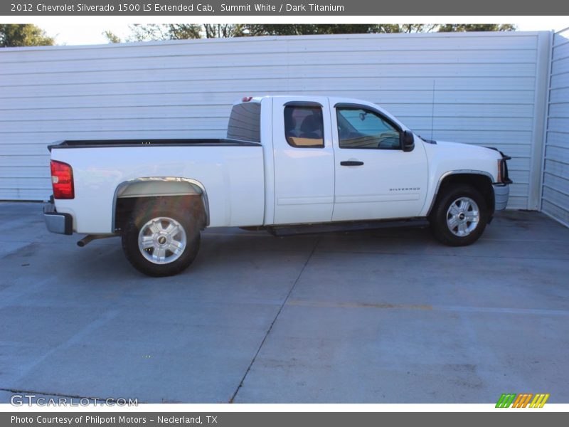 Summit White / Dark Titanium 2012 Chevrolet Silverado 1500 LS Extended Cab