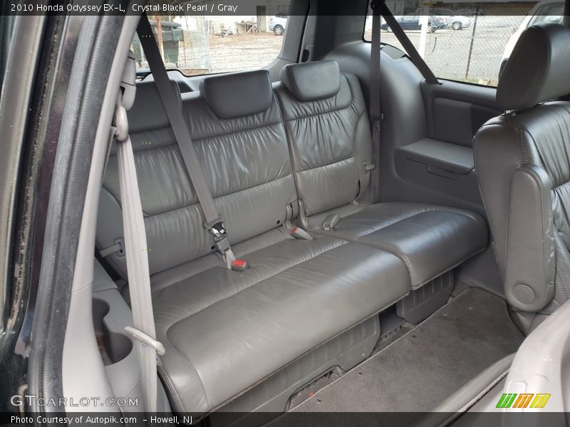 Crystal Black Pearl / Gray 2010 Honda Odyssey EX-L
