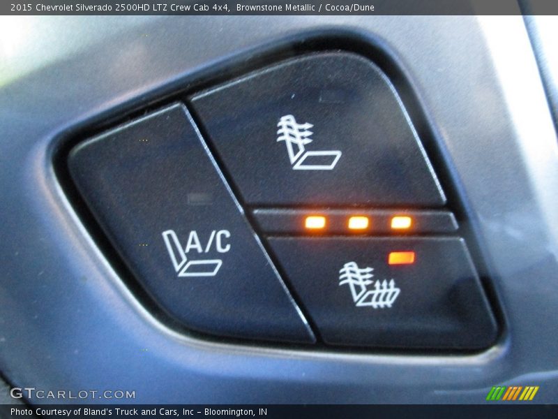 Brownstone Metallic / Cocoa/Dune 2015 Chevrolet Silverado 2500HD LTZ Crew Cab 4x4