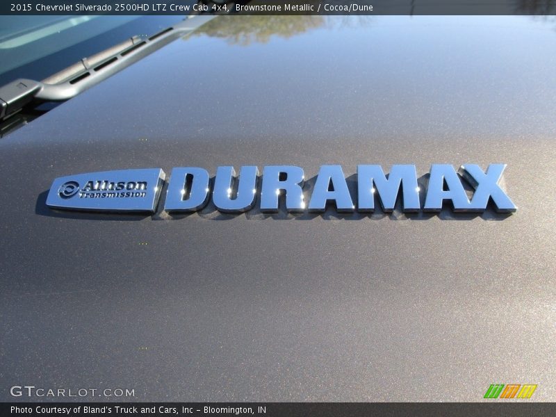 Brownstone Metallic / Cocoa/Dune 2015 Chevrolet Silverado 2500HD LTZ Crew Cab 4x4