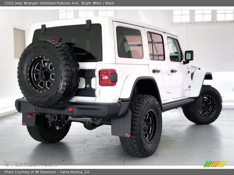 Bright White / Black 2020 Jeep Wrangler Unlimited Rubicon 4x4