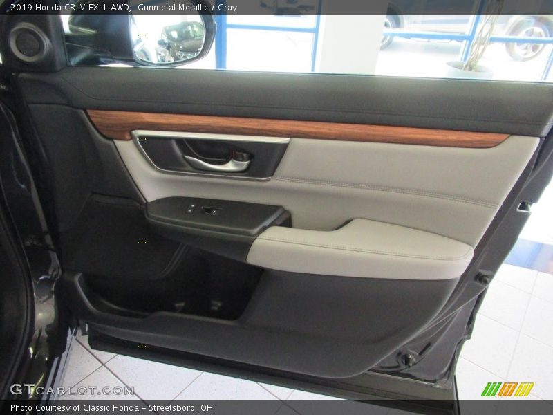 Gunmetal Metallic / Gray 2019 Honda CR-V EX-L AWD
