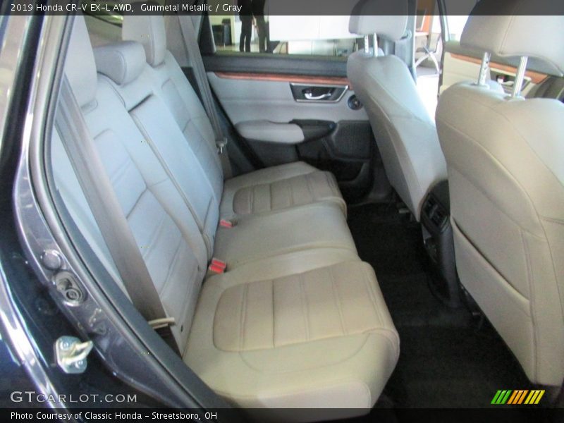 Gunmetal Metallic / Gray 2019 Honda CR-V EX-L AWD