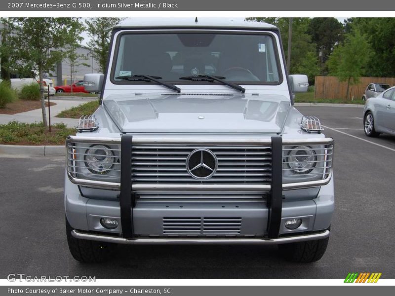 Iridium Silver Metallic / Black 2007 Mercedes-Benz G 500