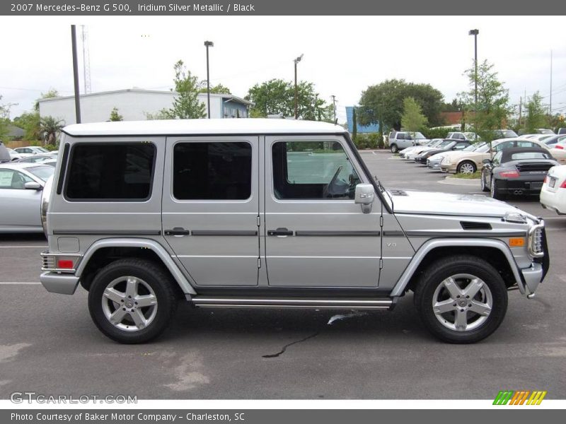 Iridium Silver Metallic / Black 2007 Mercedes-Benz G 500