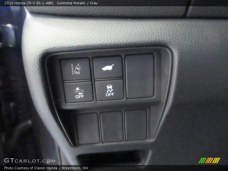 Gunmetal Metallic / Gray 2019 Honda CR-V EX-L AWD