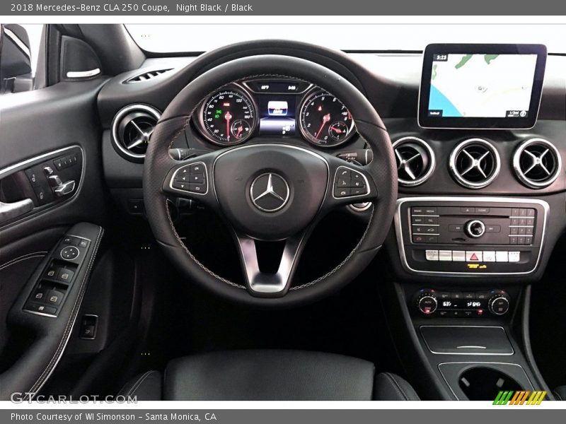 Night Black / Black 2018 Mercedes-Benz CLA 250 Coupe
