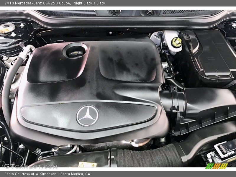 Night Black / Black 2018 Mercedes-Benz CLA 250 Coupe