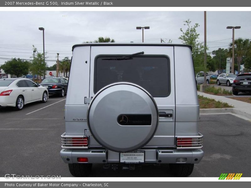 Iridium Silver Metallic / Black 2007 Mercedes-Benz G 500