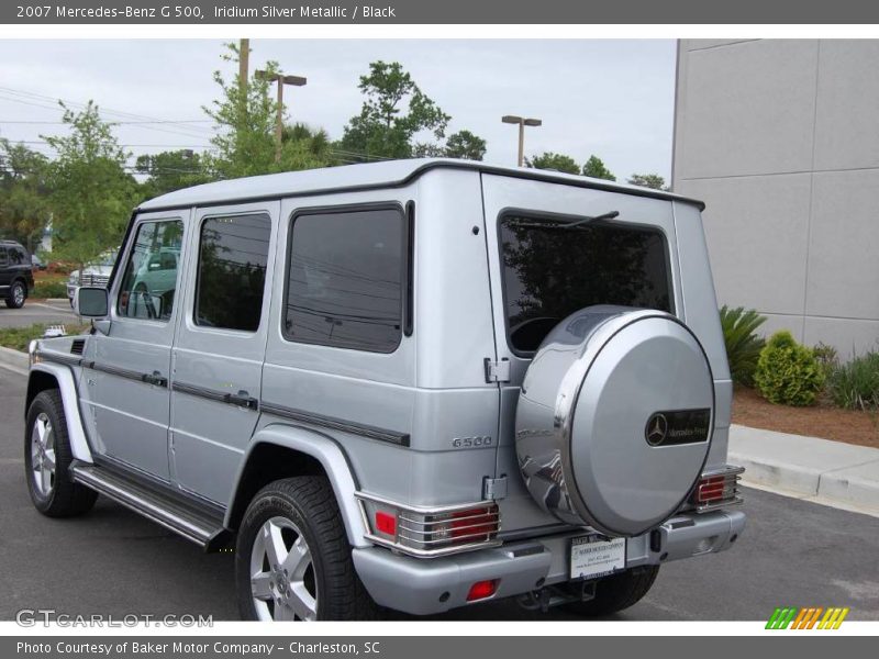 Iridium Silver Metallic / Black 2007 Mercedes-Benz G 500