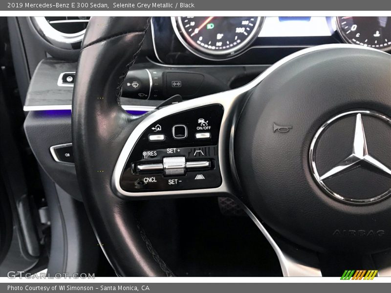 Selenite Grey Metallic / Black 2019 Mercedes-Benz E 300 Sedan