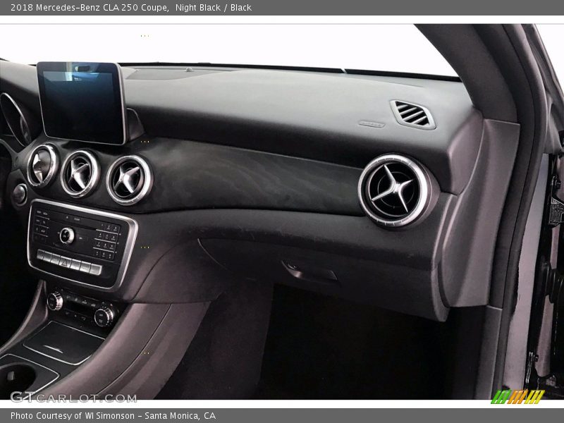 Night Black / Black 2018 Mercedes-Benz CLA 250 Coupe